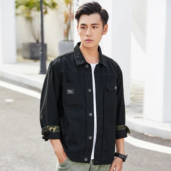 

Softshell Winter Jacket Men Wind Military Oversize Jeans Jacket Men Warm Fashion Streetwear Casaco Masculino Overcoat JJ60JK
