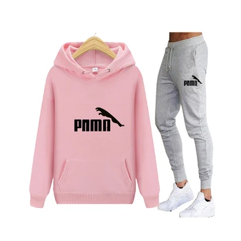 

Casual sportswear men's 2-piece Hooded Sweatshirt spring men's Pullover Hoodie Pants Set men's sports suit