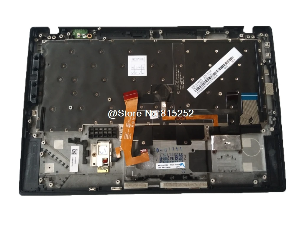 Подставка для рук клавиатура для lenovo Thinkpad X1 Carbon 5th Gen английский США Великобритания 01LX508 01HY027 01LX548 01LX588 01LX628 01LV207 Новинка