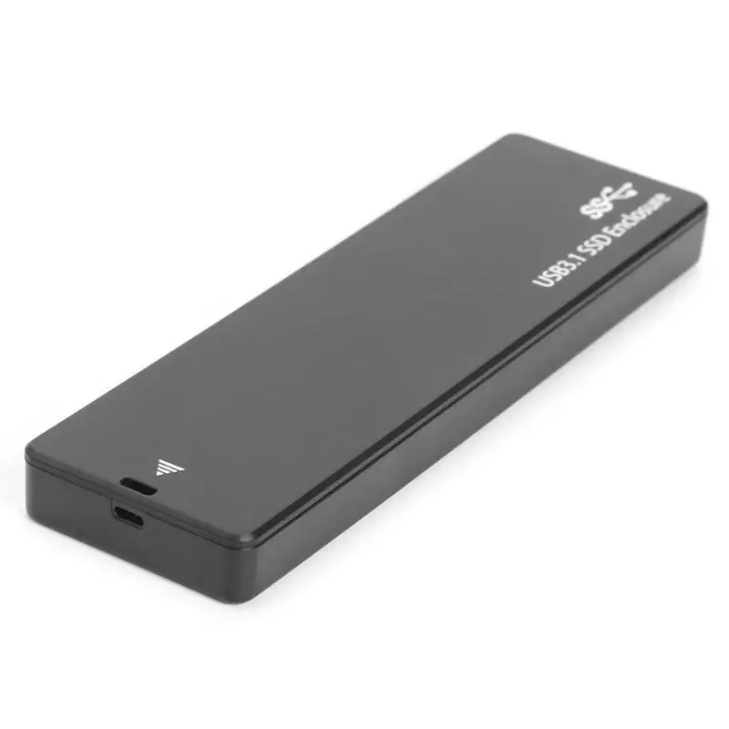 NGFF SATA M.2 to Type-C 3.1 SSD Box Hard Disk Case External Hard Drive Enclosure for 2242 22601 2280mm M.2 NGFF SSD hard drive