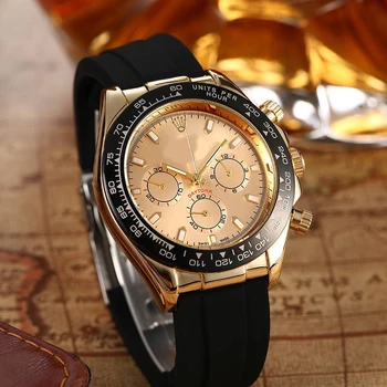 

Luxury Men Business Mechanical Watch Men's Top Brand Wrist watch Chronograph AAA Daytona Stop Watches Fashion Gift montre homme
