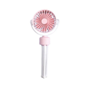 

-USB Mini Handheld Fan Small Fan Creative Phone Stand Fan