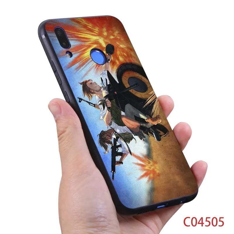 PUBG игры боя крышка для Xiaomi Redmi note 7 k20 pro 7 note 5 6 4x 7a прозрачный однотонный Мягкий силиконовый чехол для телефона - Цвет: C04505