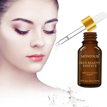 

100% Pure Vitamin C Serum liquid Freckle Removal Acne Scars Hyaluronic acid Sheep Placenta Anti-aging Anti-wrinkle VC Face Care