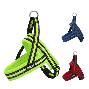 

No Pull Reflective S-XL Dog Harness Leash Set Pet Vest Lead For Small Medium Large Dogs Daily Training Walking Nylon Harnesses