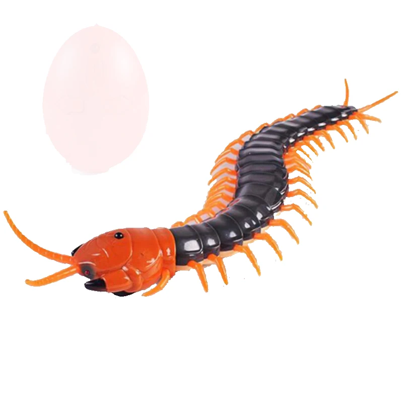 Funny Electronic Pet Remote Control Simulation Giant IR RC Scolopendra Centipede April Fools' Day Tricky Prank Insect Toy Gift 4