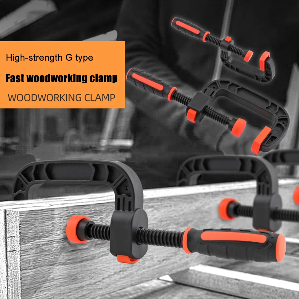 Kit 4 Morsetti A G Regolabili - Per Falegnameria E Fai-Da-Te | Serraggio 10-57mm - Foto 5