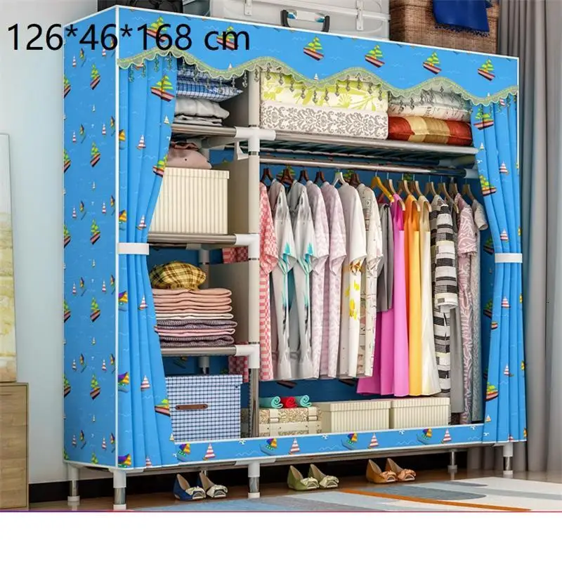 Armario Almacenamiento Armoire De Range Yatak Odasi мобильная мебель для дома и спальни Mueble Closet Guarda Roupa шкаф - Цвет: MODEL K