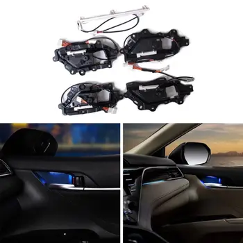 

Car LED Atmosphere Lamp for Camry 2018 Ice Blue Interior Light Bar Four Doors Center Console Decorative Accessories
