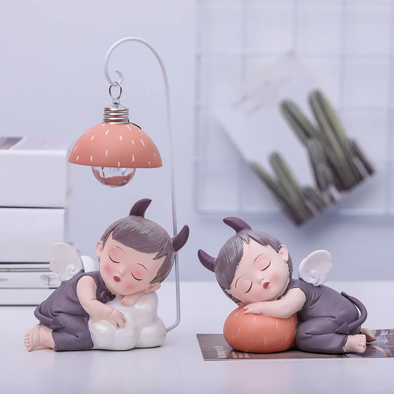 

Cartoon Night Light Home Decoration Living Room Bedroom Tabletop Baby Room Layout Desktop Display Children Christmas Decor