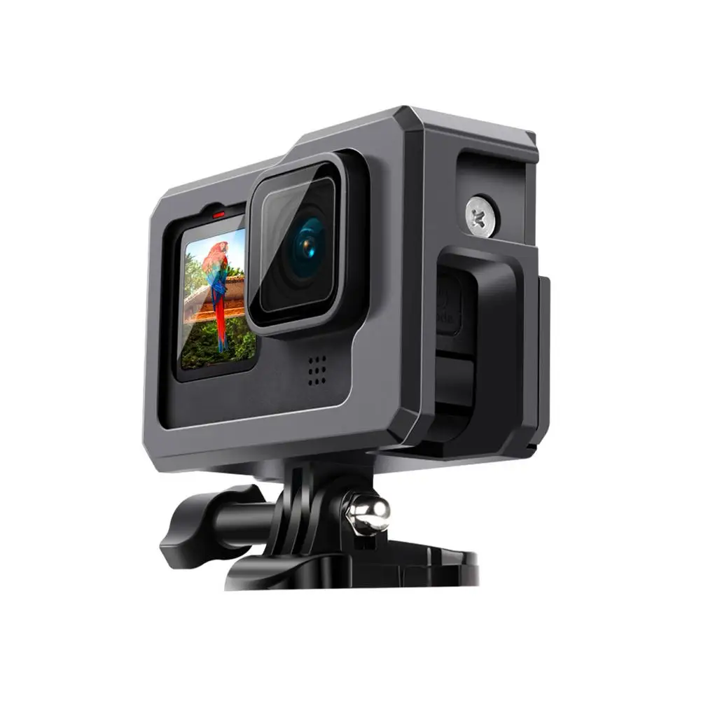 

For GoPro Hero 9 Action Camera Frame Protective Case Aluminum Alloy Heavy Protection Cover Shell For Go Pro 9 Black Accessories