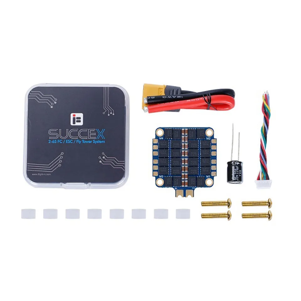 

iFlight SucceX 50A 4in1 Brushless ESC BLheli_32 2-6S Electronic Speed Controller Telemetry DShot1200 For RC FPV Racing Drone