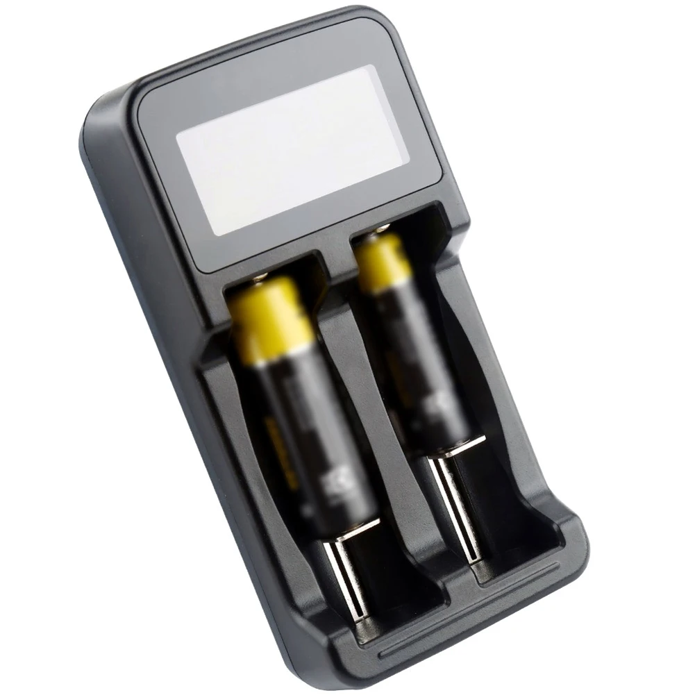 

Professional Battery Digital LCD Display Charger Lithium Battery USB Charger for 18490 18350 17670 17500 16340 RCR123 14500