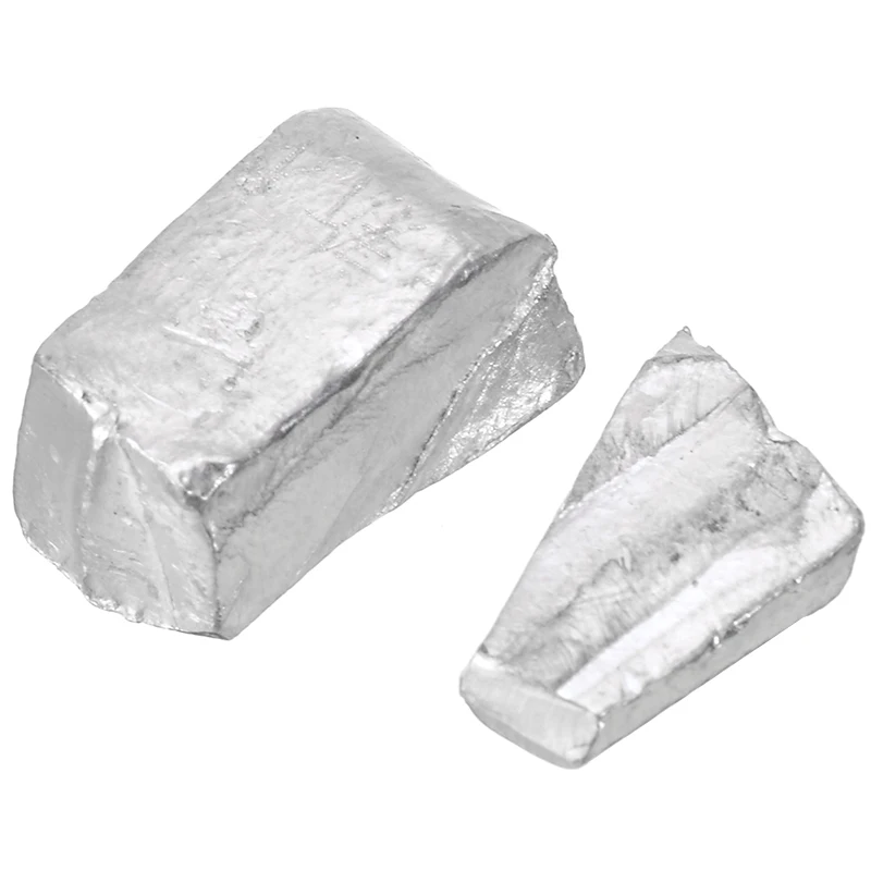 

High Purity 99.995% 20g/0.7 oz Pure Indium In Metal Bar Blocks Ingots Sample 150 Degree Melting Point For Element Collection