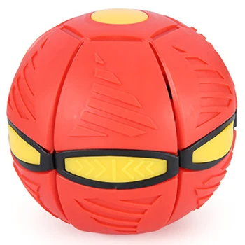 

Flat Deformation Ball Flying Saucer Shape Toy Outdoor Bouncing Ball Rebound Bouncing Ball Outdoor Toy