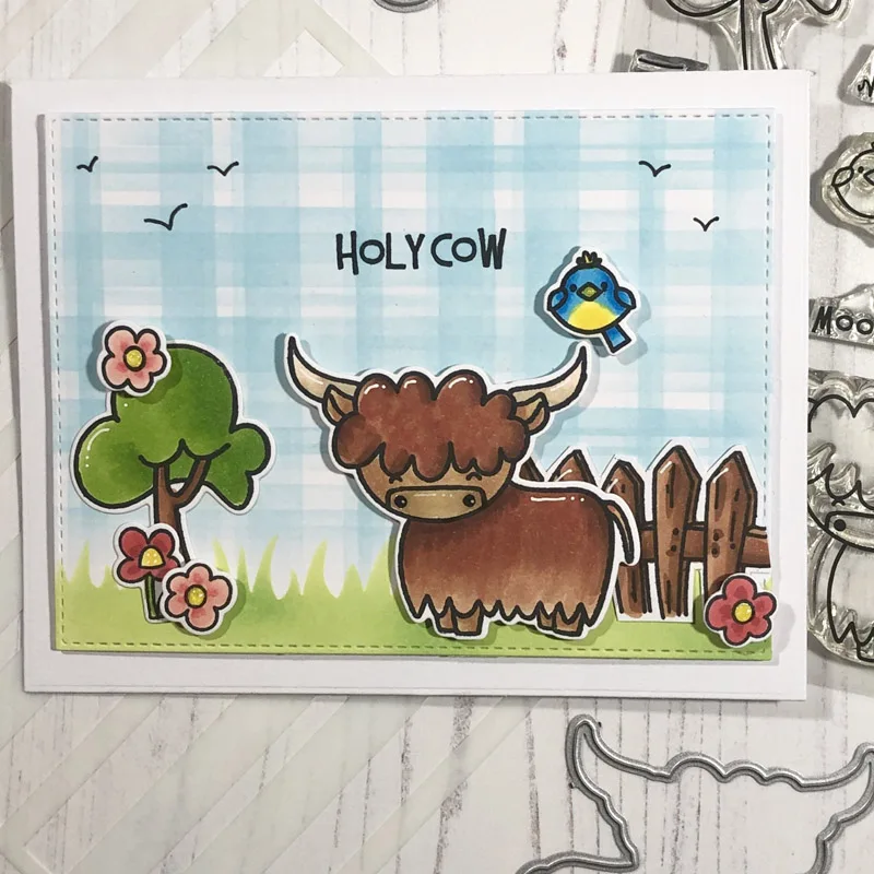 Clear Stamps Teenage Boy Mini Unicorns Bees Hamster Panda For DIY Scrapbooking Card album paper craft transparent silicon stamp
