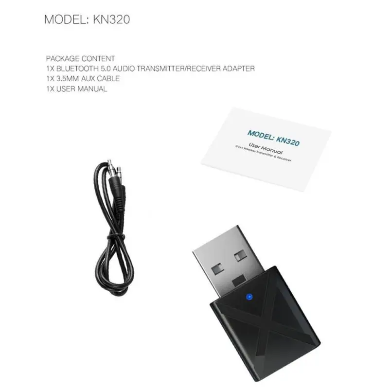 Vehemo Bluetooth музыкальный приемник 2 в 1 Bluetooth 5,0 Aux Bluetooth передатчик приемник динамики гарнитуры Bluetooth аудио приемник