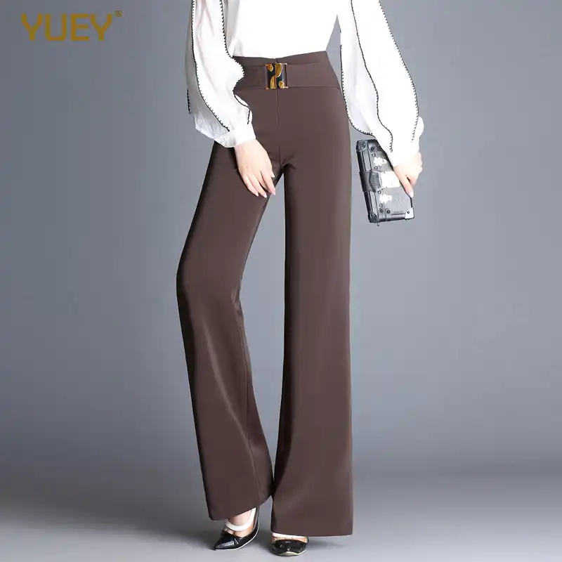 Wide leg full length trousers Outlet