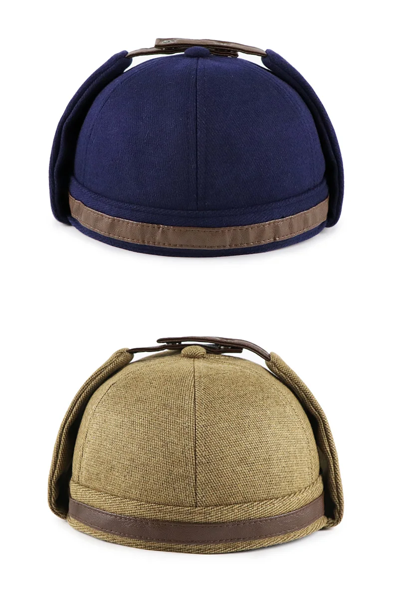TOHUIYAN отличительная шапка ушанка для мужчин и женщин уличная мода череп шляпа осень зима мягкий колпачок хип хоп пилот теплые шапки