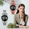 montre dame 2022 Casual Round LED Touch Screen Ladies And Girls Fashion Trend Electronic Watch Magnetite Ladies Watch orologio ► Photo 1/6