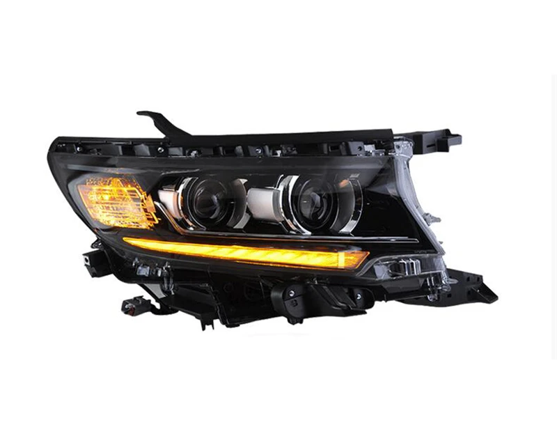 Автомобильные фары для Land Cruiser Prado, фары,,, h7, биксеноновые линзы, динамический сигнал поворота, светодиодный DRL