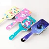1pc Pattern Unicorn starry sky Comb Massage Children Comb Cute Girl Comb Carry Long Hair Anti-knot Comb Hair Brush 1