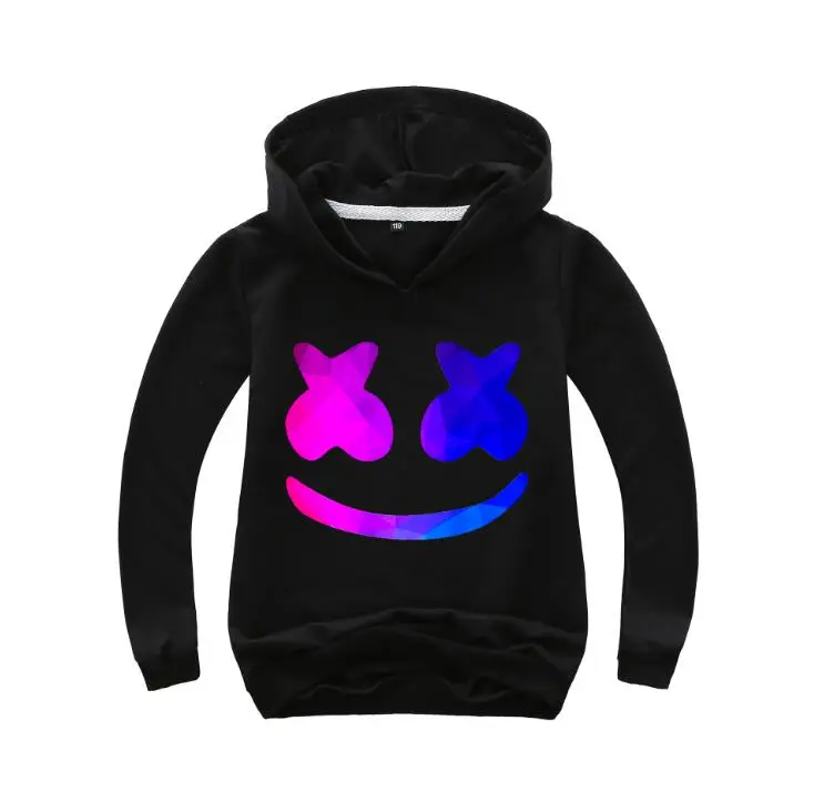 Hot Selling Korean Wave Smile Cotton Candy DJ Spring And Autumn Childrenswear Fashion Coat Hoodie - Цвет: picture color