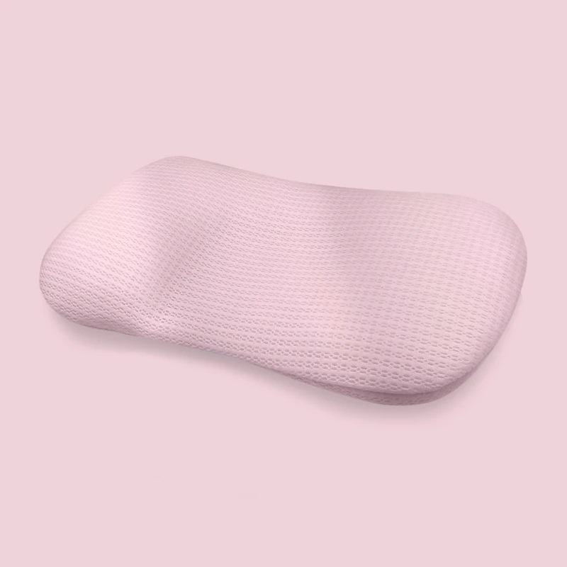 Pink Tencel может непосредственно мыть детские подушки 3d стереотип анти-тип заголовка быстросохнущая детская подушка ребенок или виды фиксированной головы Тип - Цвет: Pink
