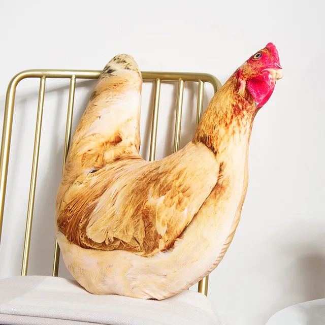hen Sugan Life муляж курицы плюшевые подушки плюшевая зверушка плюшевая креативная игрушка подарок кукла украшение для дома детская игрушка - Цвет: hen