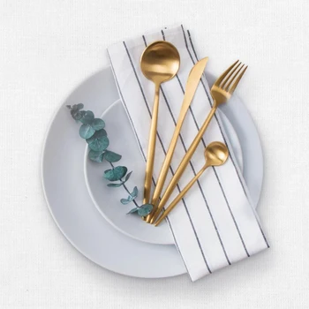 

Xiaomi Original Set of cutlery, Spoon, Fork, Knife, Teaspoon High-quality stainless steel, one-piece molding