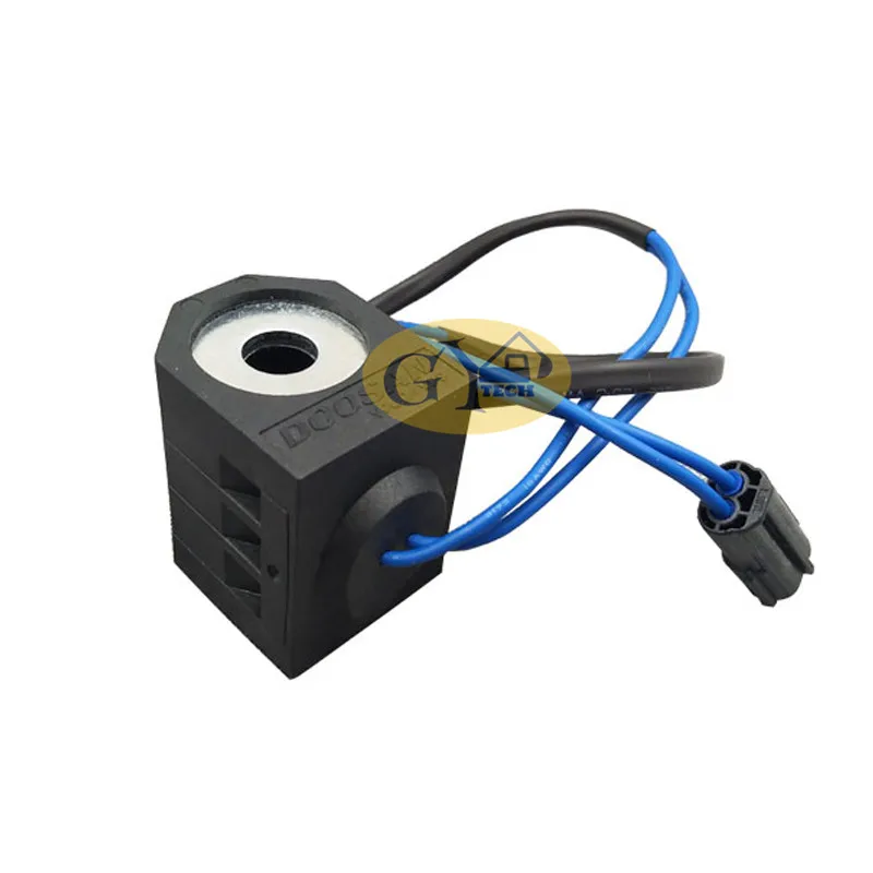 DH220-5 электромагнитный клапан катушки для Daewoo DH220-5 экскаватор 12 v/24 v H: 52 мм внутренний диаметр: 16 мм