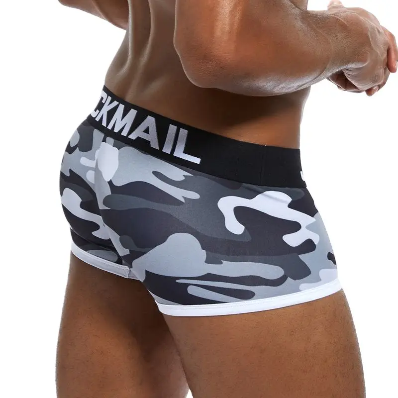 Бренд JOCKMAIL камуфляжное Мужское нижнее белье боксеры calzoncillos hombre calcinha cueca мужские