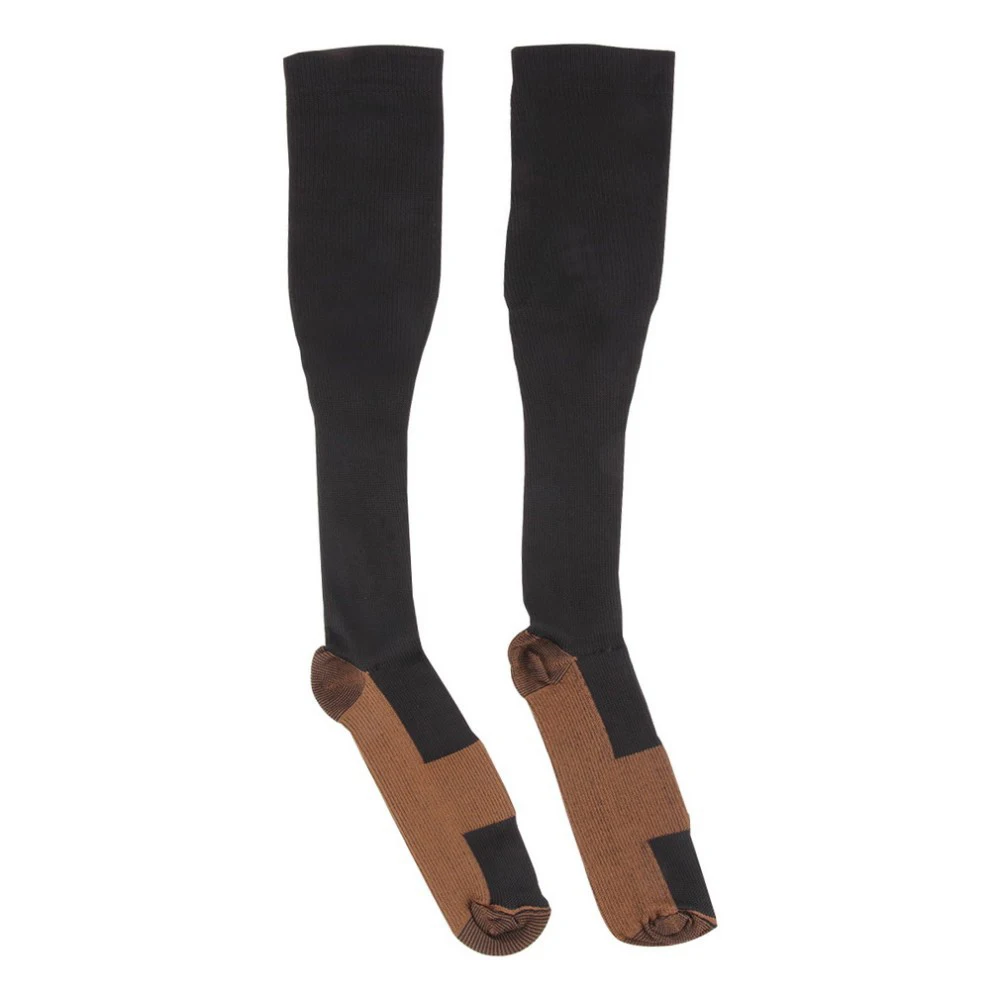 Unisex Anti-Fatigue Compression Sock Miracle Copper Toot Pain Relief Anti Fatigue Magic Socks Support Knee High Stocking BC0133 (9)