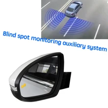 Car BSD BSM BSA Blind Area Spot Warning Drive Mirror Rear Radar Detection System For Hyundai Tucson TL 2015~2020