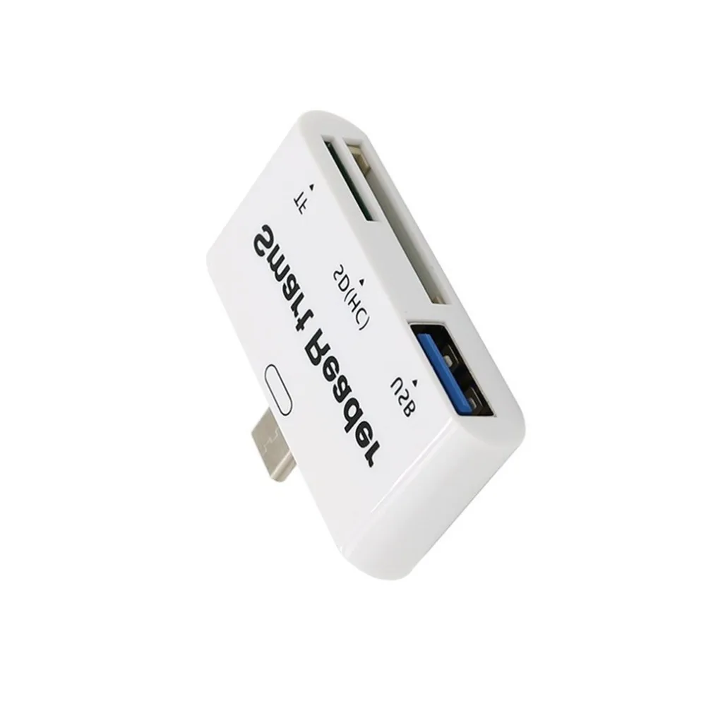 Type C и Micro USB и USB 3 в 1 OTG кард-ридер высокоскоростной USB2.0 Универсальный OTG TF/SD для Android компьютера удлинители
