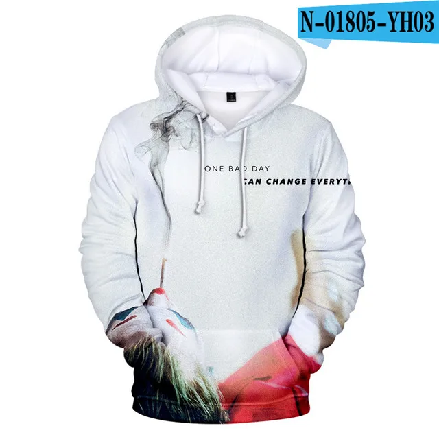 New Men Women Pennywise Hoodie Sweatshirt 3D Print Horror Movie It Chapter Two Clown Hoodies Casual Pullover Jacket Clothes - Цвет: 3d-252