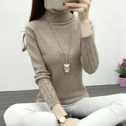 2020 Hot Sale Women Long Sleeve Turtleneck