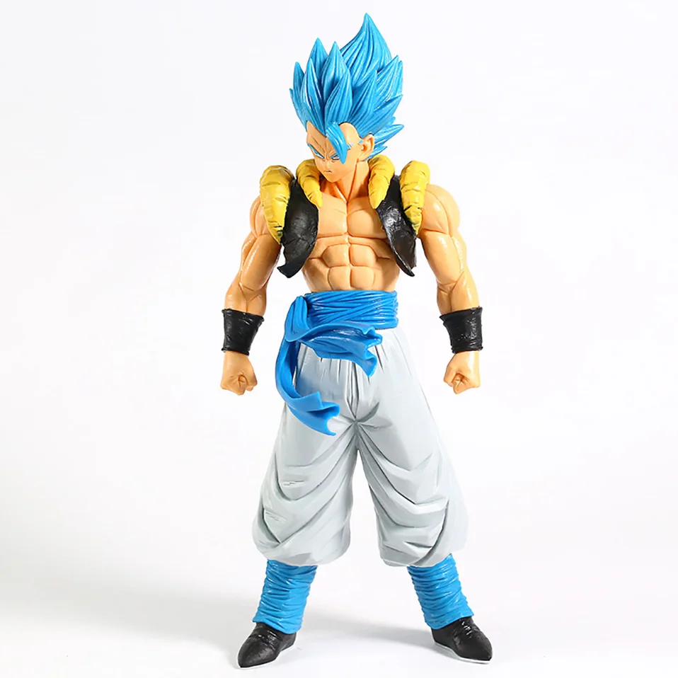 Японского аниме Dragon ball Z Vegeta goku ПВХ фигурка игрушки синий/черный волос Vegeta goku Коллекционная модель игрушки Рождественский подарок