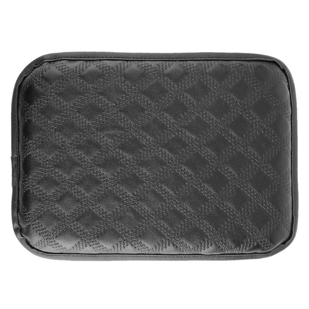 Funda Universal Para Reposabrazos Central Con 6 Puertos USB Y Portavasos | Cuero PU Negro