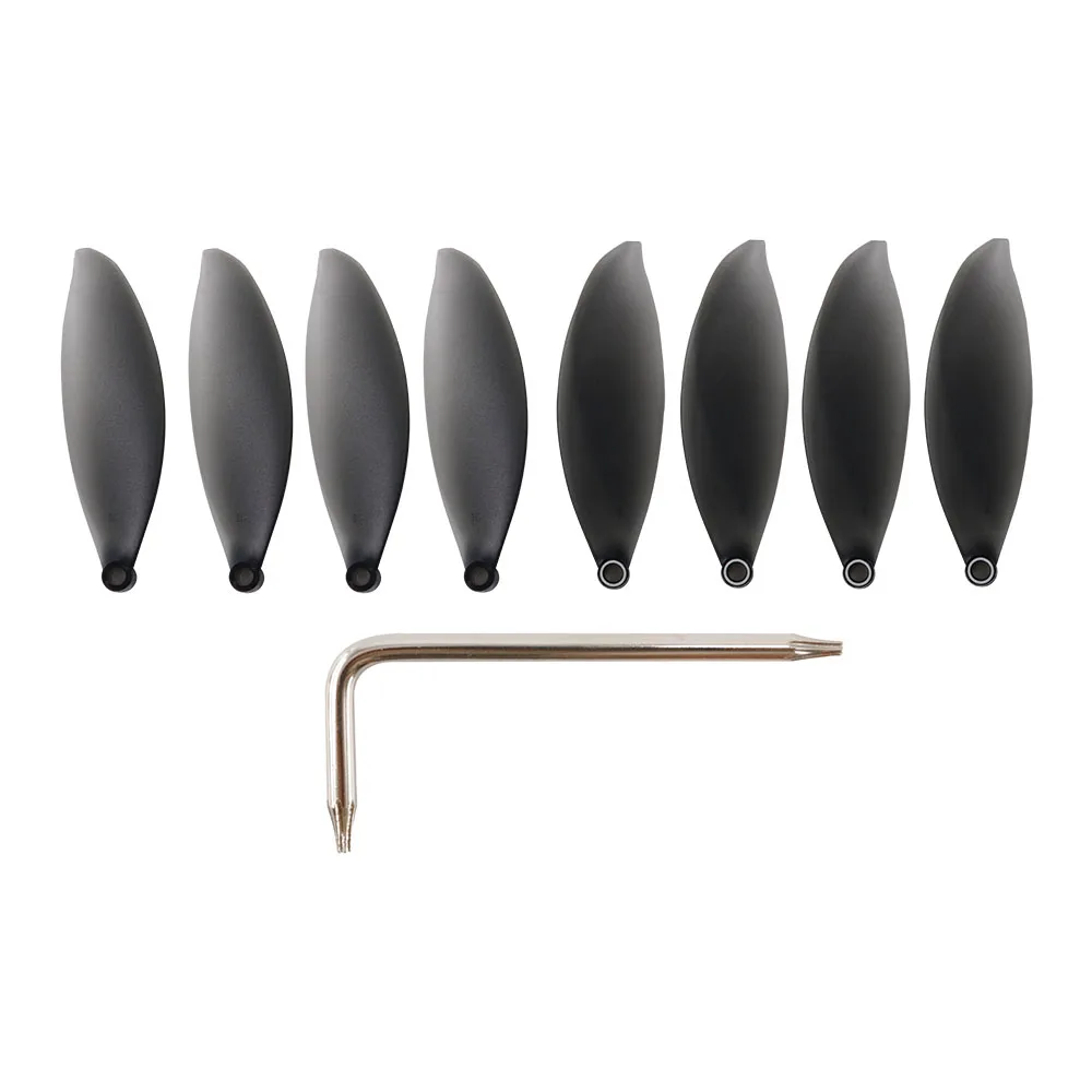 8pieces Anafi Propellers Folding Props for Parrot Anafi Camera Drone RC Quadcopter CW CCW Propeller Replacement Props with Tool