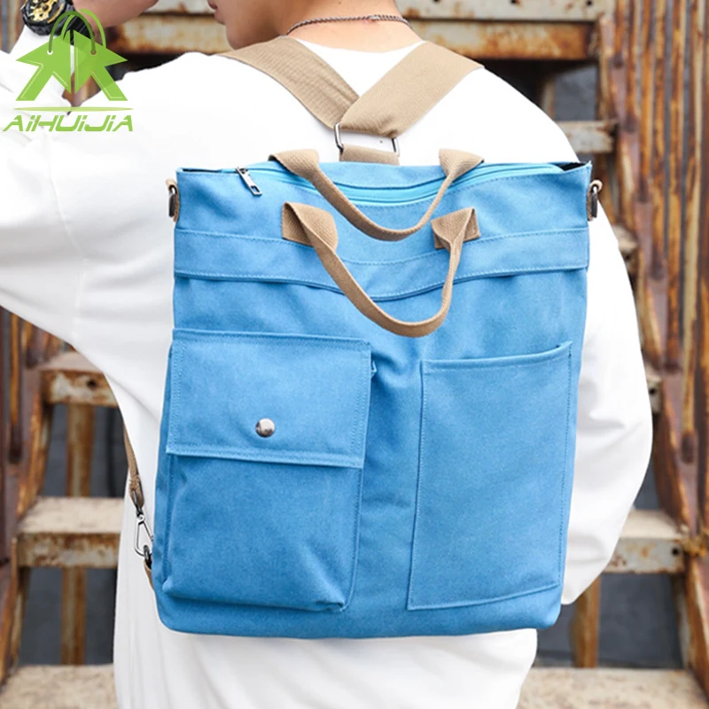 

Fashion Teenage College School Travel Shoulder Bags Rucksack Canvas Cloth Large Capacity Backbag Waterproof Student Schoolbag