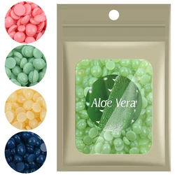 25g/Pack Hair Remove Wax Beans Hot Film Hard Wax Pellet Waxing Bikini Face Legs Arm Unisex Body Hair Remove Bean Depilatory