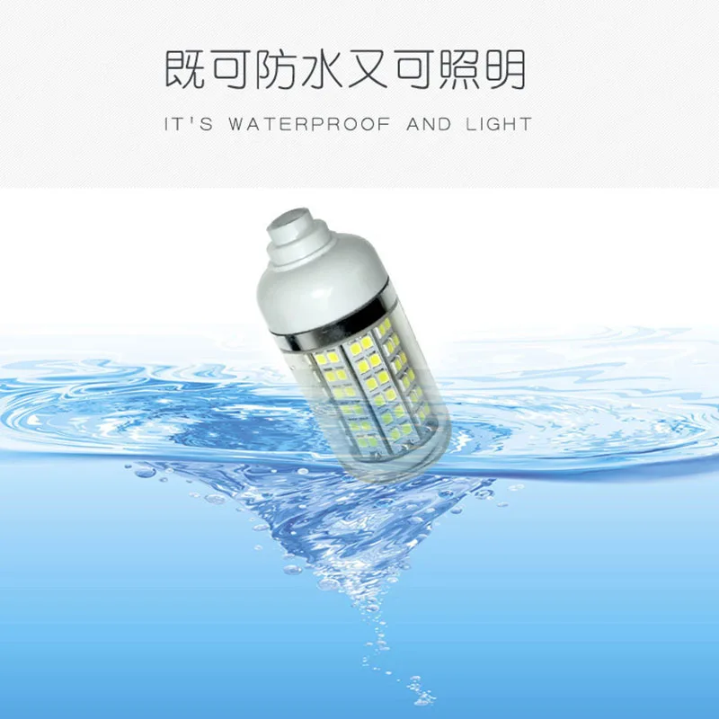 

Fishing Light LED Lamp Fish Finding System Light Green / Blue / White / Warm White Pesca Carp Fish 12V 15W Underwater
