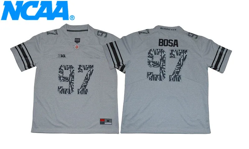 New Arrival High Quality Nick Bosa#97 College T-shirt Sport Jerseys S-XXXL - Цвет: 3