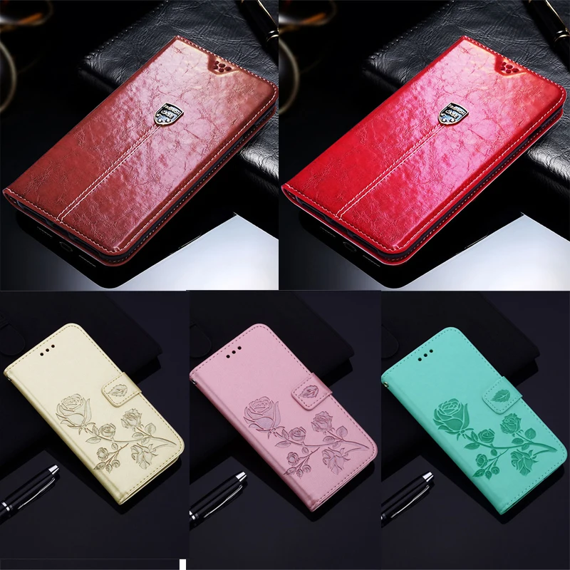 Чехол-бумажник для Xiaomi Redmi Note 7 8 6 pro 7S 8T Y3 6A новый кожаный защитный чехол-книжка