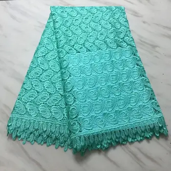 

Genuine Water Soluble Lace Fabric African Guipure Cord Lace Fabric With Stones Nigerian Cord Lace Fabric For Bridal Dress