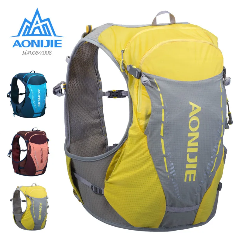 

AONIJIE C9103S Ultra Vest 10L Hydration Backpack PackBag Free Water Bladder Flask Trail Running Marathon Race Hiking SM M/L L/XL