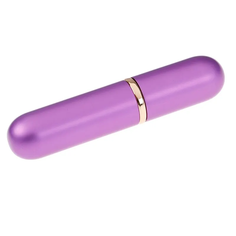 Refillable Aluminum Blank Nasal Inhalers Aromatherapy Essential Oil - Цвет: Фиолетовый
