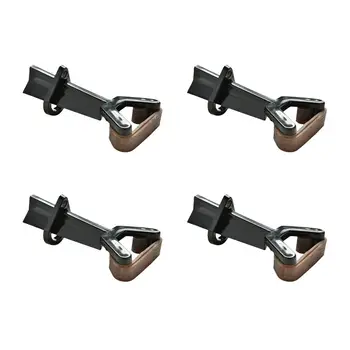 

4pcs Portable Snooker Billiard Plastic Pool Cue Tip Clamp for Tip Glue on Fastener Repair New