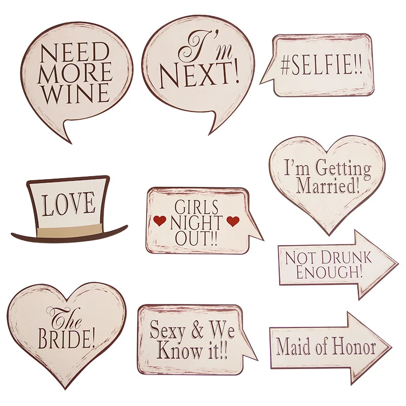 楽しい写真撮影用のアクセサリー 頭蓋骨と唇の帽子をモチーフにした偽の写真撮影 結婚式のためのアクセサリー Photobooth Props Aliexpress